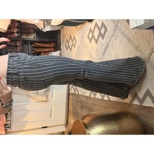 KanCan Women's Striped Flared Stretchy Pants - 9/28